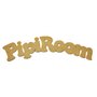 Frase MDF Pipi Room Cod 5001