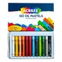 Giz Pastel Oleoso Acrilex 12 Cores Ref. 09547