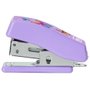 Grampeador Metálico 12f 830 Grampos Lilás Borboleta Tilibra