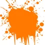 Guache Laranja 250ml Acrilex