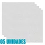Kit 05 Cartolinas EVA com Glitter Branco Seller