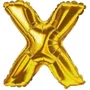 Kit Bexiga Metalizada Ouro Hexa