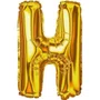 Kit Bexiga Metalizada Ouro Hexa