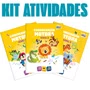 Kit Cartilhas Coordenação Motora Níveis 1, 2 e 3 (+3 Anos) Tilibra