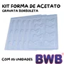 Kit de Formas Acetato Gravata Borboleta Cód.9425 com 05 Unidades BWB
