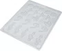 Kit de Formas Acetato Musical Cód.1161 com 05 Unidades BWB