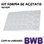 Kit de Formas Acetato Nuvem Cód.9654 com 05 Unidades BWB