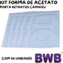 Kit de Formas Acetato Porta Retratos Camafeu Cód.9668 com 05 Unidades BWB