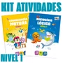 Kit Educativo Coordenação + Raciocínio Nível 1 (+3 Anos) Tilibra