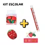 Kit Escolar Morango Be Berry Tilibra
