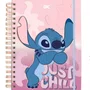 Kit Escolar Stitch Caderno + Estojo Pelúcia DAC