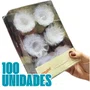 Kit Forminha para Doces Daisy Cristal C/ 100 Unidades Ultrafest