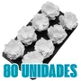 Kit Forminha para Doces Style Branca C/ 80 Unidades Ultrafest