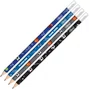 Kit Lápis com Borracha 04 Unidades Sortido Player Tilibra