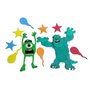 Kit Mini Personagens 11 Unidades Monstros S.A Piffer