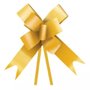 Laço Pronto 18mm Pequeno Metalizado Ouro com 10 Unidades Cromus