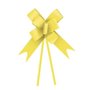 Laço Pronto 23mm Médio Amarelo com 10 Unidades Cromus