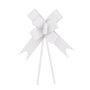 Laço Pronto 23mm Médio Branco Albano (Pacote com 10 Unidades)