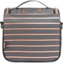 Lancheira Térmica Cinza Poá e Listras Academié Tilibra