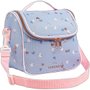 Lancheira Térmica Lilás e Corações Kindness Academié Tilibra
