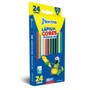 Lápis De Cor 24 Cores + Apontador Norma