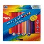 Lápis De Cor 60 Cores + Apontador Mega Soft Color Tris