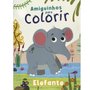 Livro Amiguinhos Para Colorir Elefante Todolivro