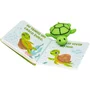 Livro Banho Companheiros No Banho Tartaruga C/ Esponja Todo Livro
