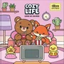 Livro Colorir CD Cute e Relax Cozy Life 46fls Tilibra