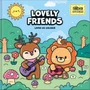 Livro Colorir CD Cute e Relax Lovely Friends 46fls Tilibra