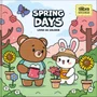 Livro Colorir CD Cute e Relax Spring Days 46fls Tilibra