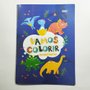 Livro de Atividades Colorir 16fls Dinossauros São Domingos