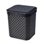 Lixeira Pia 5L Rattan c/ Click Arqplast