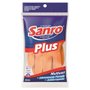 Luva Borracha Tam G Laranja Par Plus Sanro