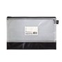 Malote Plástico 35x22cm Transparente/Preto DAC R1577