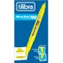 Marca Texto Duas Pontas 1Mm E 4Mm Amarelo 700 Tilibra