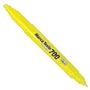 Marca Texto Duas Pontas 1Mm E 4Mm Amarelo 700 Tilibra