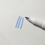Marcador Duas Linhas 0,5mm Azul e Roxo Soul Brw