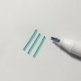 Marcador Duas Linhas 0,5mm Azul e Verde Soul Brw