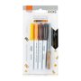 Marcador Artístico Permanente Ponta 1mm 5 cores Autumn Brw