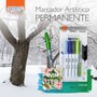 Marcador Artístico Permanente Ponta 1mm 5 cores Winter Brw