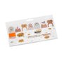 Marcador de Página Adesivo Café Tons Marrom Smart Notes Brw