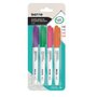 Marcador Para Quadro Branco Slim 4 Cores Bazze