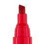 Marcador Permanente Chanfrado Vermelho Brw