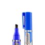 Marcador Permanente Recarregável Prime Azul Brw