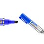 Marcador Permanente Recarregável Prime Azul Brw