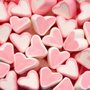 Marshmallow Corações Rosa E Branco 250G Fini