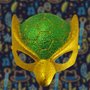Máscara Brasil com Glitter Bazar Importadora