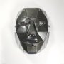 Máscara Rosto Preto Halloween Bazar Importadora