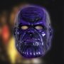 Máscara Rosto Thanos Roxo Vingadores Importado